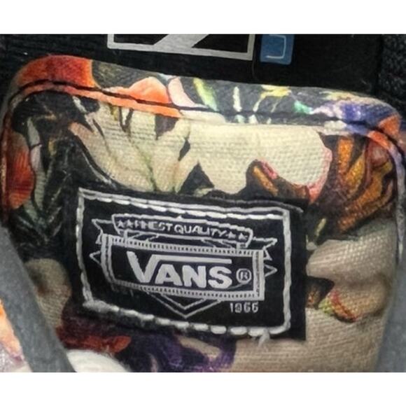 Womens Vans Ultracush Lite Floral Low Skate Shoes Size 7 Multicolor - Picture 6 of 7